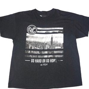 2MON Keys Tee “Go Hard or Go Home NYC”  S…